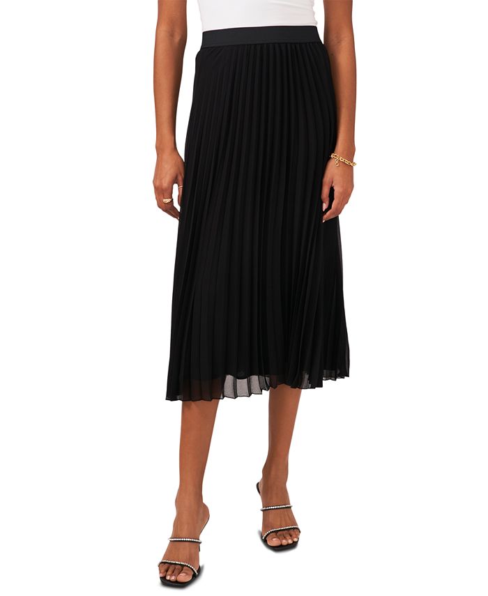 Vince Camuto Miracle Pleated Skirt - Macy's