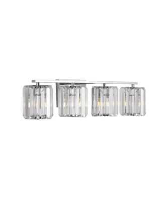 Coco Prism Vintage-like 4-Light Classic Glam LED Vanity Light