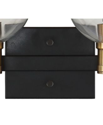 Marais 2-Light Rustic Vintage-Inspired LED Vanity Light