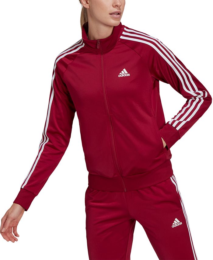 adidas Women's 3Stripe Tricot Track Jacket Macy's