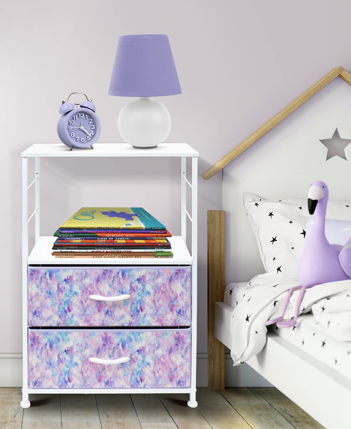 Sorbus End Table with 2 Drawers