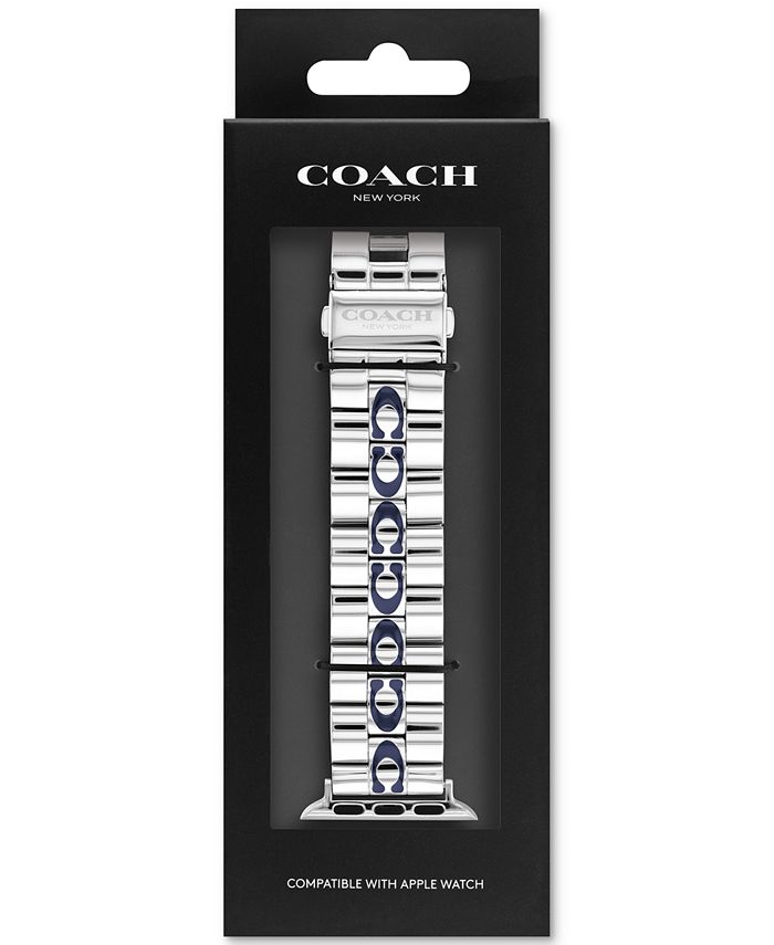 COACH Stainless Steel Bracelet Apple Watch® Bracelet 38mm/40mm Macy's