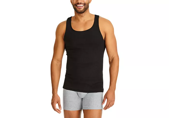 Men's 6-Pk. Ultimate&reg; ComfortSoft&reg; Dyed Tanks - thumbnail 2