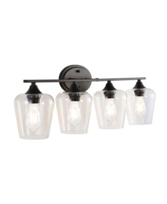 Jayne 4-Light Cottage Rustic LED Vanity Light