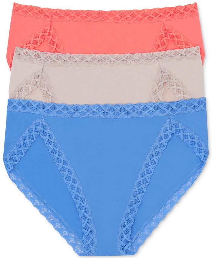 Natori Bliss French Cut 3-Pack Brief 152058MP & Reviews - All Underwear - Women - Macy's