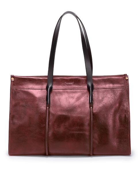 Женская сумка OLD TREND Genuine Leather Spring Hill Duffel, цвет: Красный