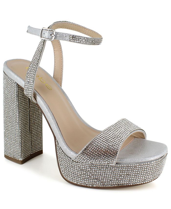 bebe Women s Areli Heeled Sandal Macy s