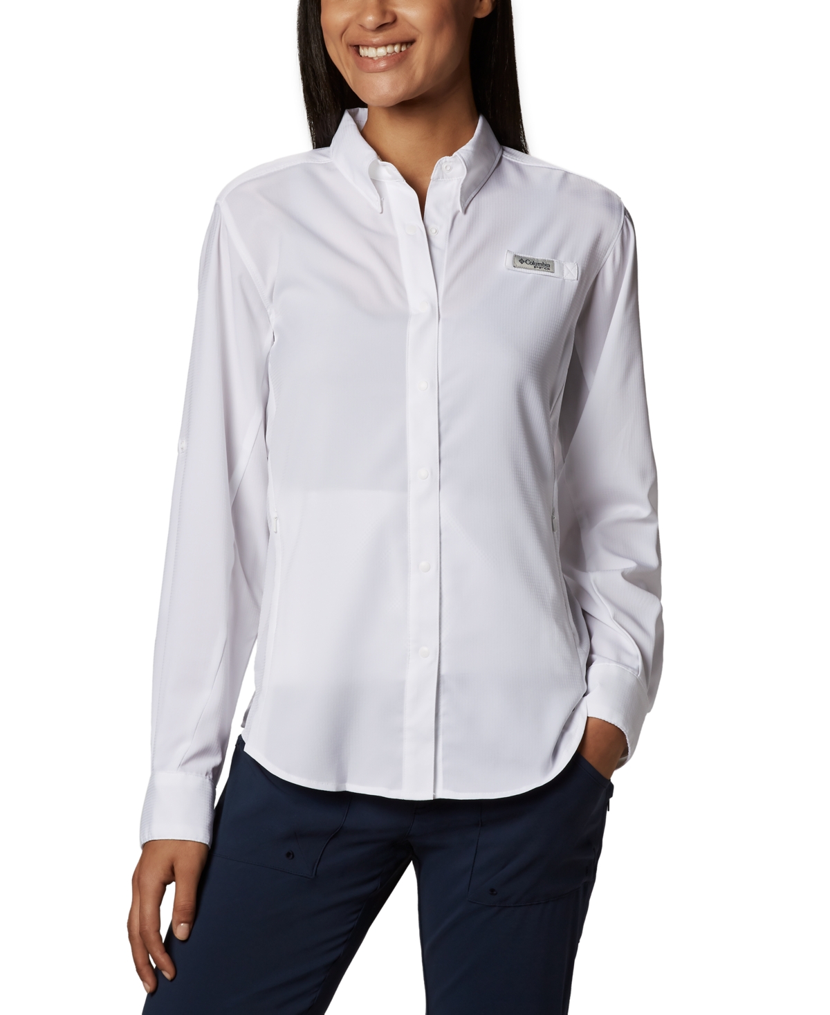 Women's Pfg Tamiami Ii Long-Sleeved Shirt - White