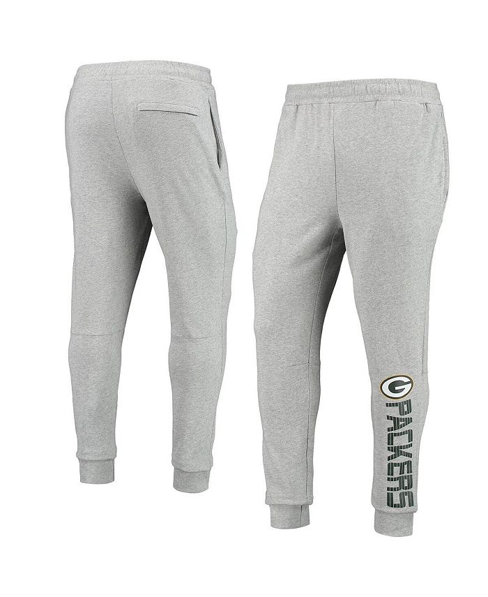 MSX by Michael Strahan Men's Heathered Gray Green Bay Packers Jogger ...