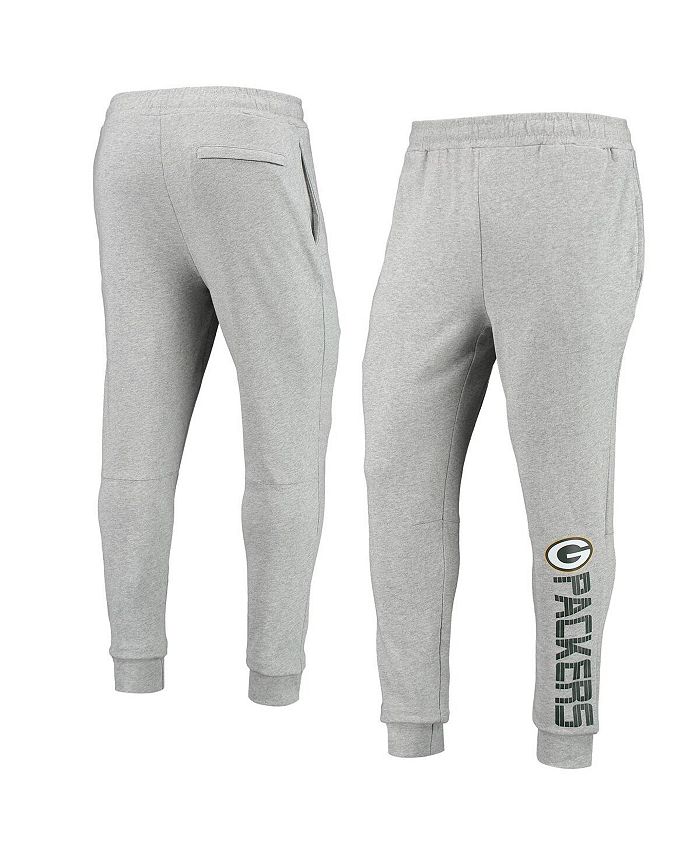 Msx By Michael Strahan Mens Heathered Gray Green Bay Packers Jogger Pants Macys 