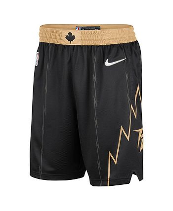 Nike Mens Toronto Raptors Nike NBA City Edition Pullover Hoodie Mens Black