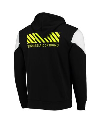 Men's Puma Black, Yellow Borussia Dortmund Ftblculture Full-Zip