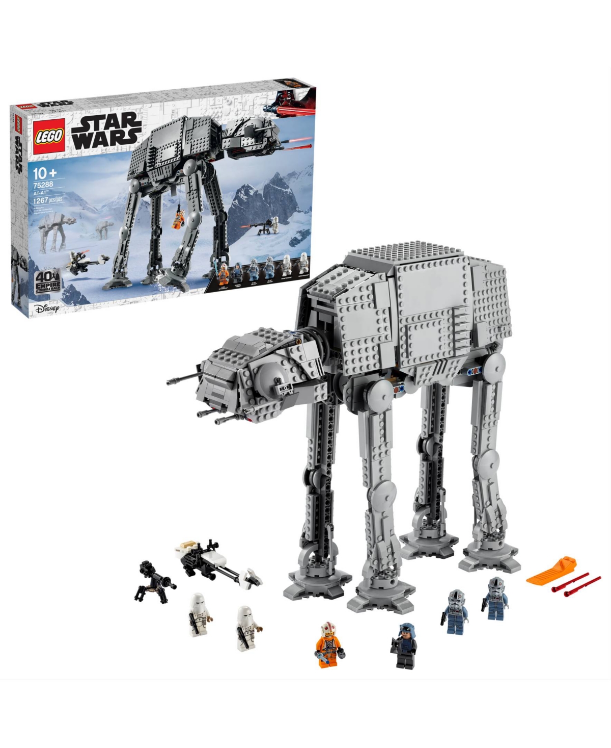 LEGO Star Wars AT-AT Building Kit, Awesome AT-AT Walker Building Toy for Creative Play 75288