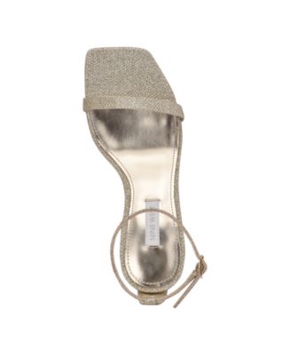 Women's Yess Square Toe Tapered Heel Dress Sandals