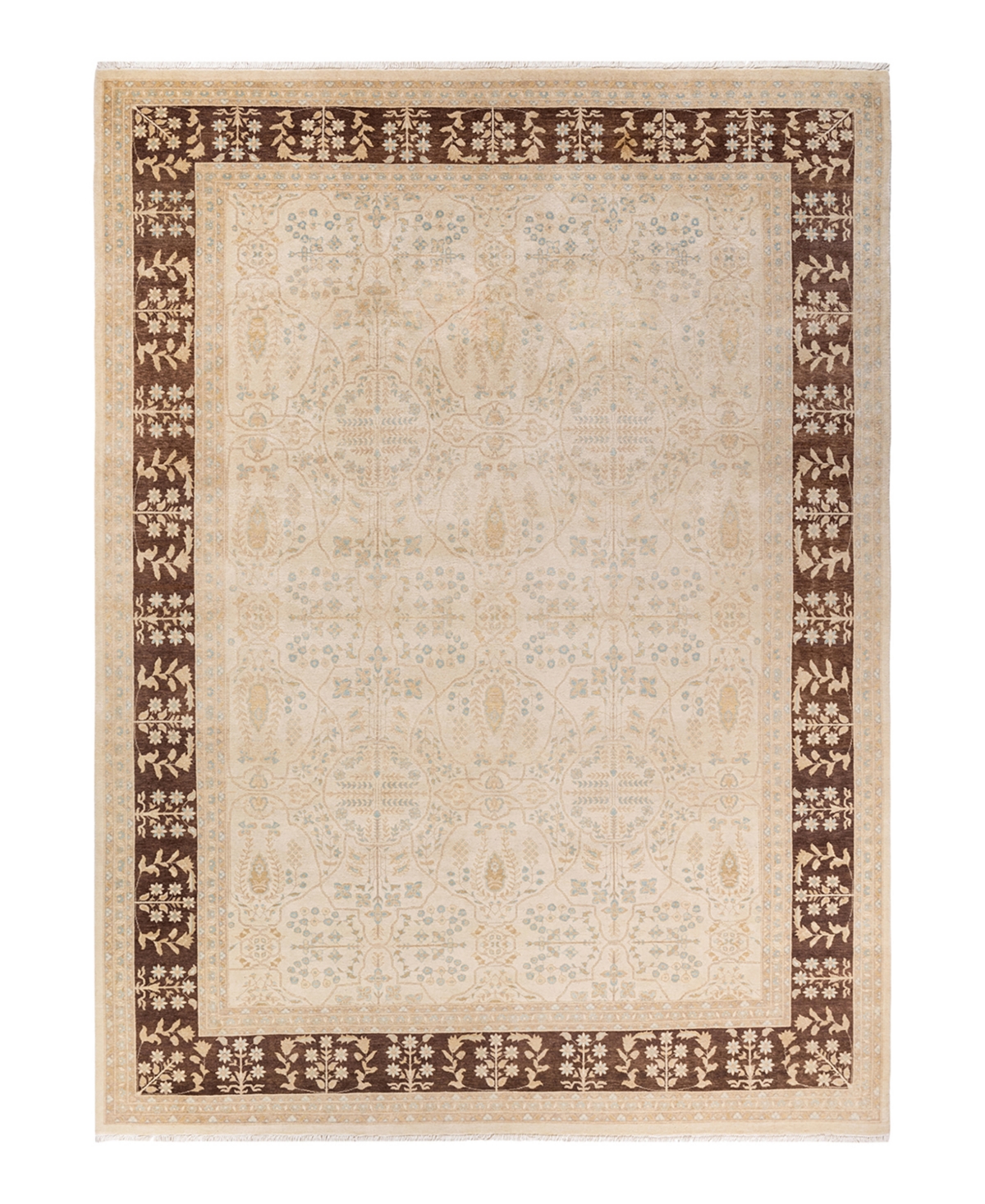 Closeout! Adorn Hand Woven Rugs Eclectic M1602 9' x 12'6in Area Rug - Ivory