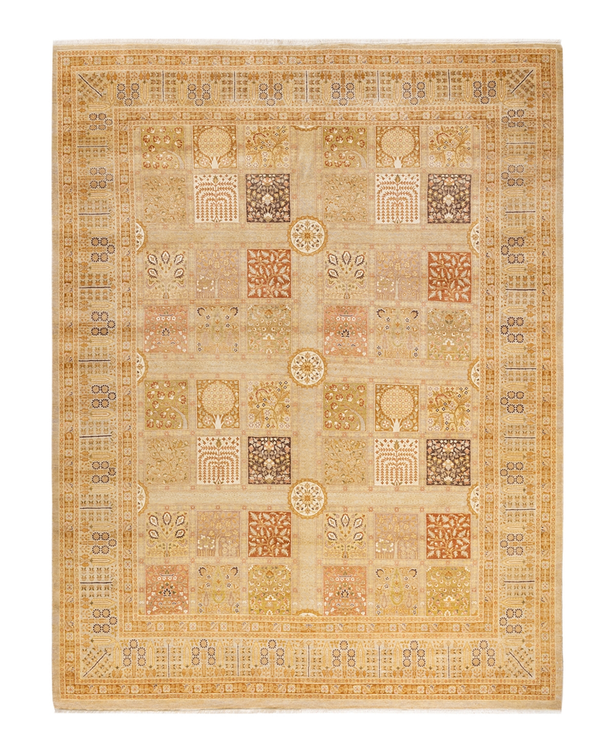 Closeout! Adorn Hand Woven Rugs Mogul M1602 8'3in x 10'10in Area Rug - Ivory