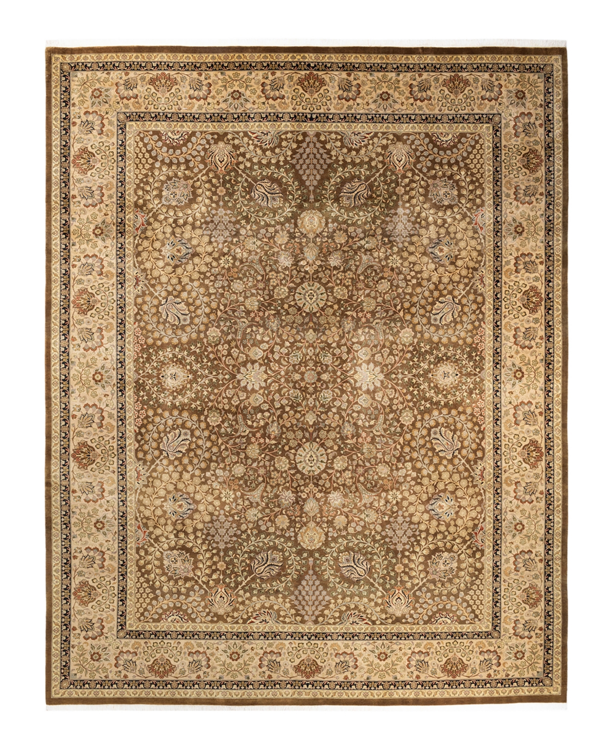 Closeout! Adorn Hand Woven Rugs Mogul M15576 9'3in x 12' Area Rug - Brown