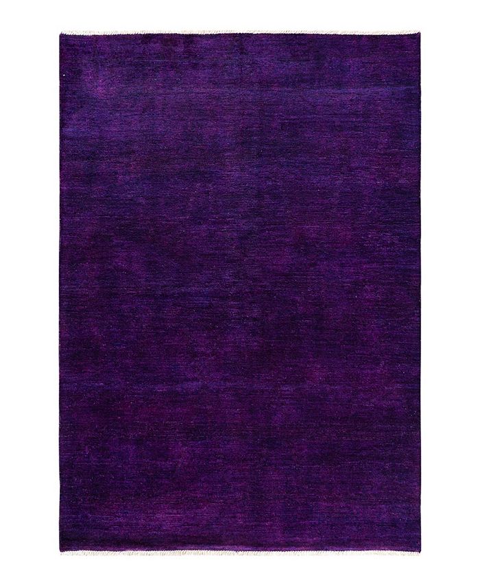 ADORN HAND WOVEN RUGS Modern M162174 6'2" x 9'1" Area Rug Macy's