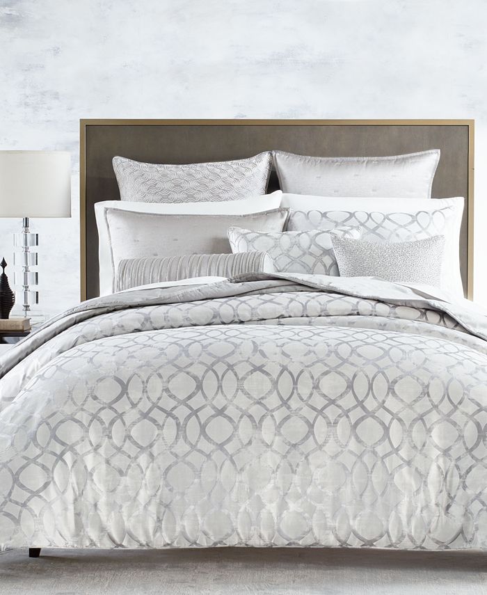 Hotel Collection Helix 3-Pc. Comforter Set, Full/Queen, Created for Macy's  - Macy's