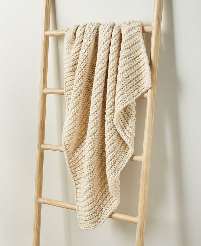 Charter Club Chunky Throw, 50" x 70", Created for Macy's & Reviews