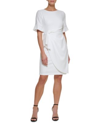 dkny belted dress