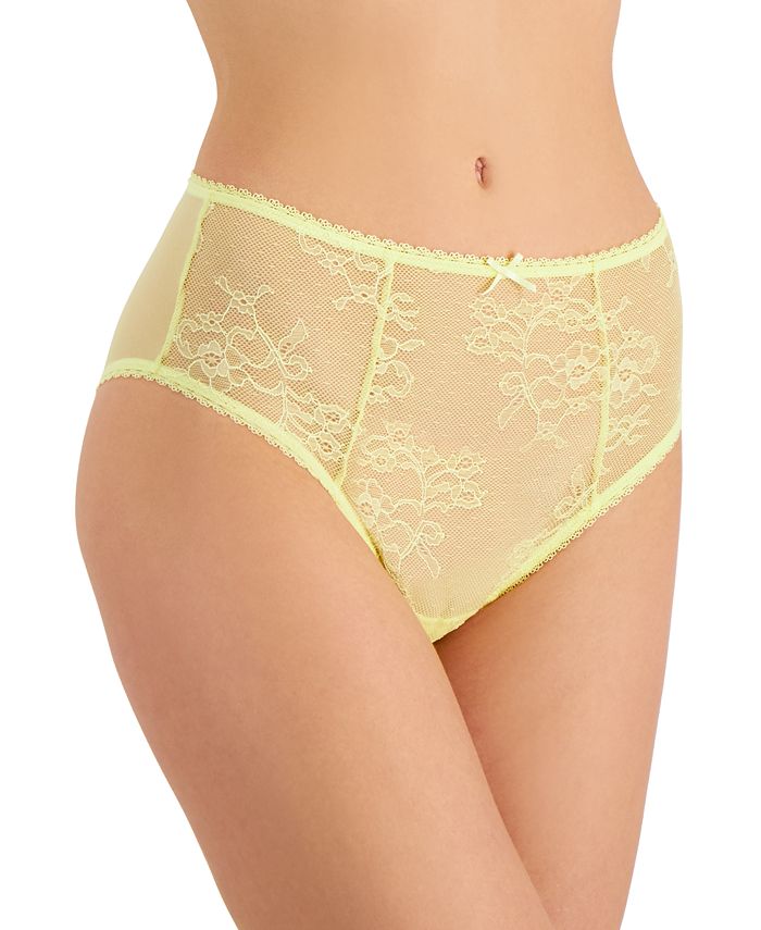 INC International Concepts Women's Lace High-Waist Cheeky Underwear,  Created for Macy's - Macy's