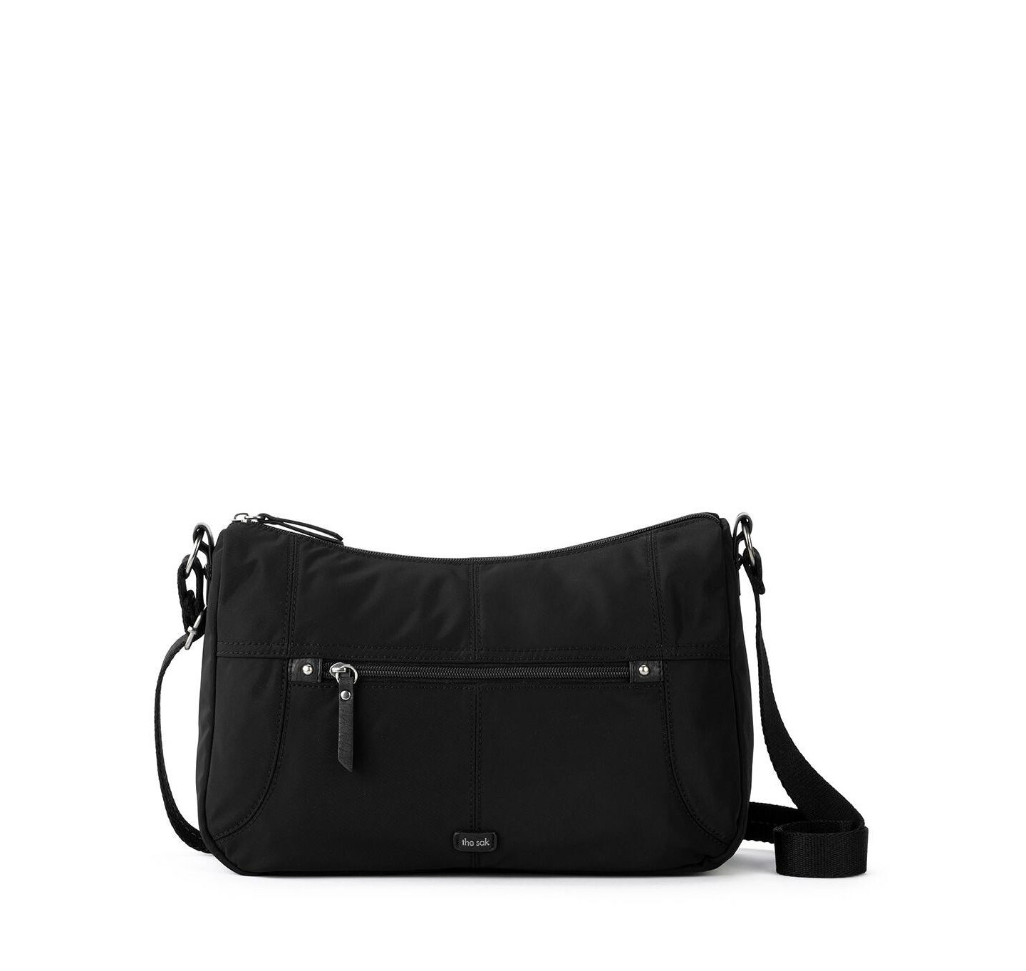 Женская сумка The Sak Esperato Nylon Medium Hobo, цвет: Чёрный — фото 1