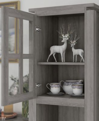 Migley Open Shelves Tower Cabinet