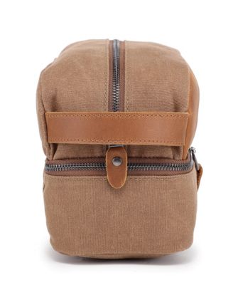 Stone Creek Waxed Canvas Toiletry Bag