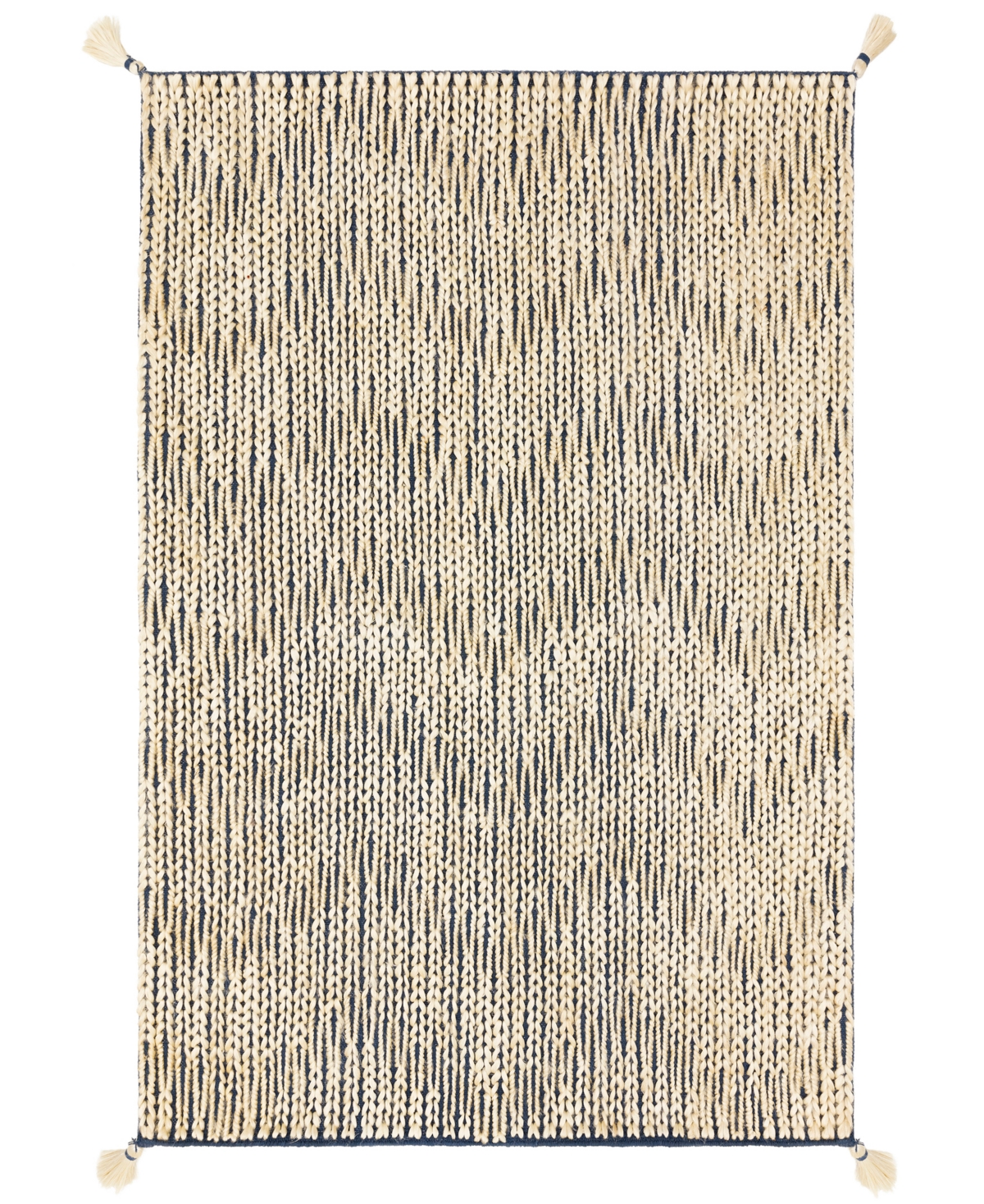 Justina Blakeney Playa Ply-01 7'9in x 9'9in Area Rug - Navy, Ivory