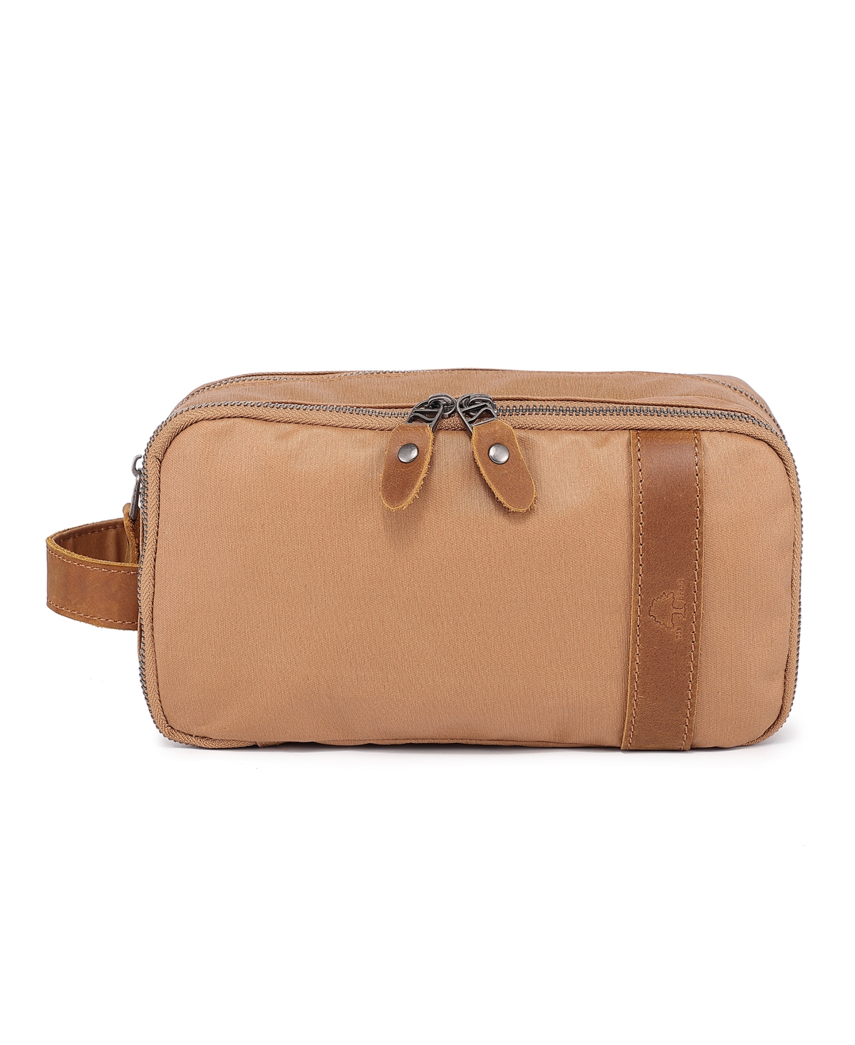Urban Light Coated Canvas Toiletry Bag - Khaki