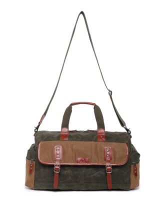 Stone Creek Waxed Canvas Duffel Bag
