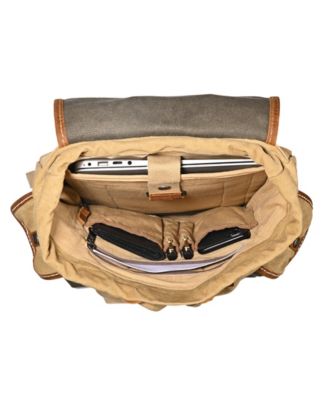 Mountain Wood Canvas Backpack