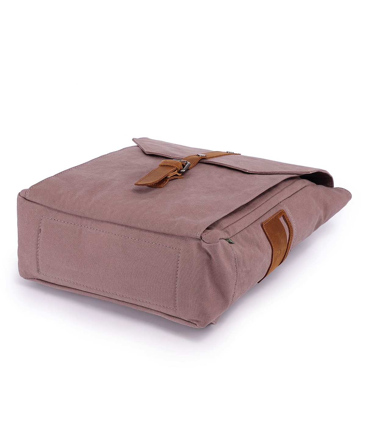 Tsd Brand Sunny Trail Canvas Backpack Handbag In Brown