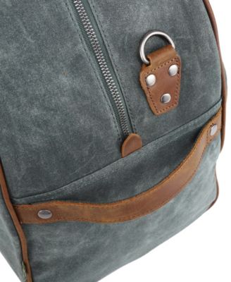 Stone Creek Waxed Canvas Travel Bag