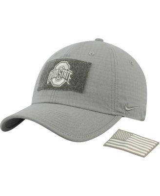 grey ohio state hat