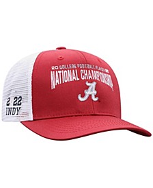 Men's Crimson Alabama Crimson Tide College Football Playoff 2022 National Championship Game Bound Adjustable Hat