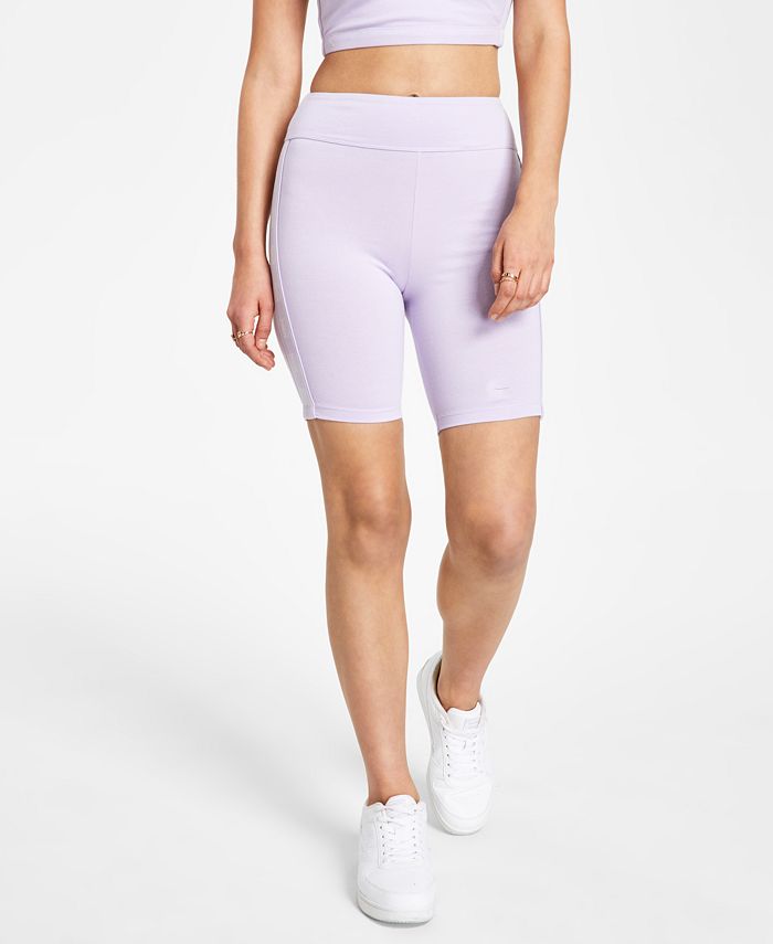 GUESS Logo Trim Biker Shorts Macy s