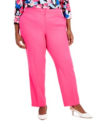 Kasper Plus Size Grey Pants 