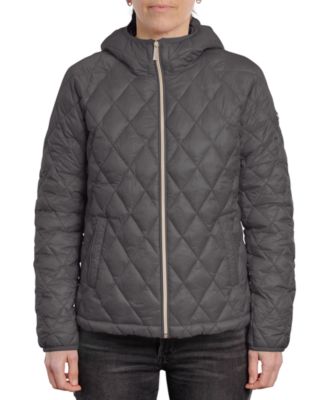 macys michael kors quilted coat