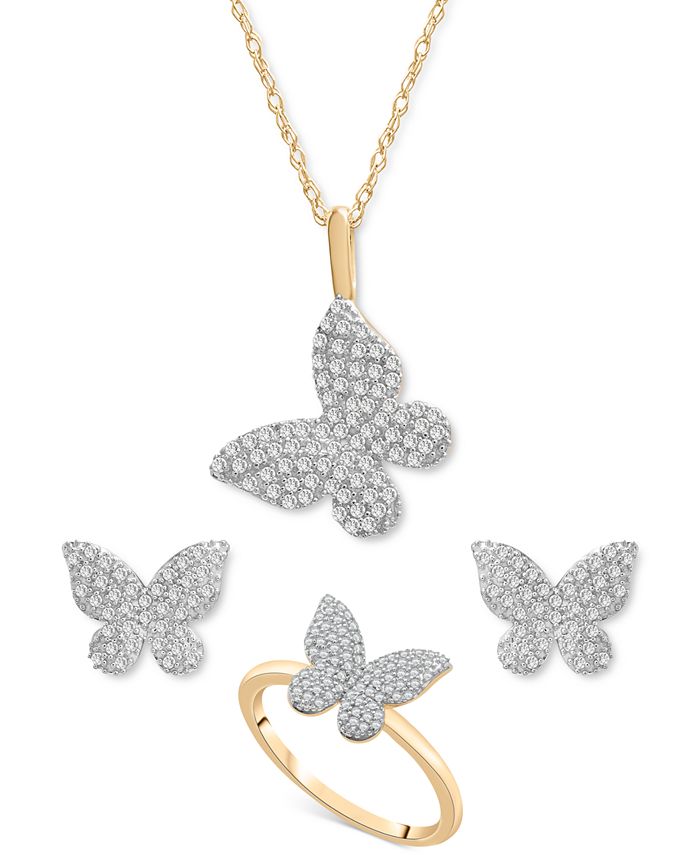 Macy's butterfly jewelry hotsell