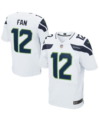 Nike Men's Seattle Seahawks 12s White Elite Jersey - Macy's