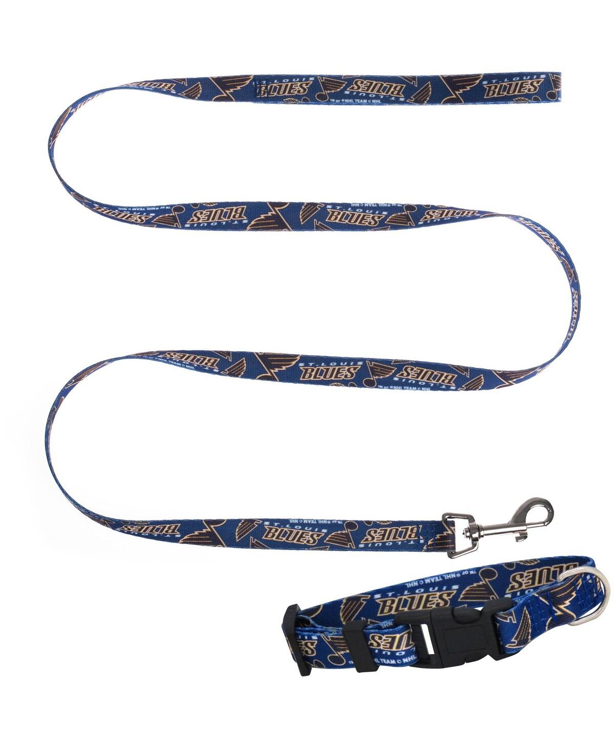 St. Louis Blues Collar and Leash Set - Blue