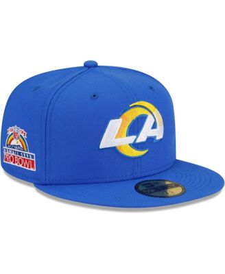 Men's Royal Los Angeles Rams Patch Up 1998 Pro Bowl 59FIFTY Fitted Hat