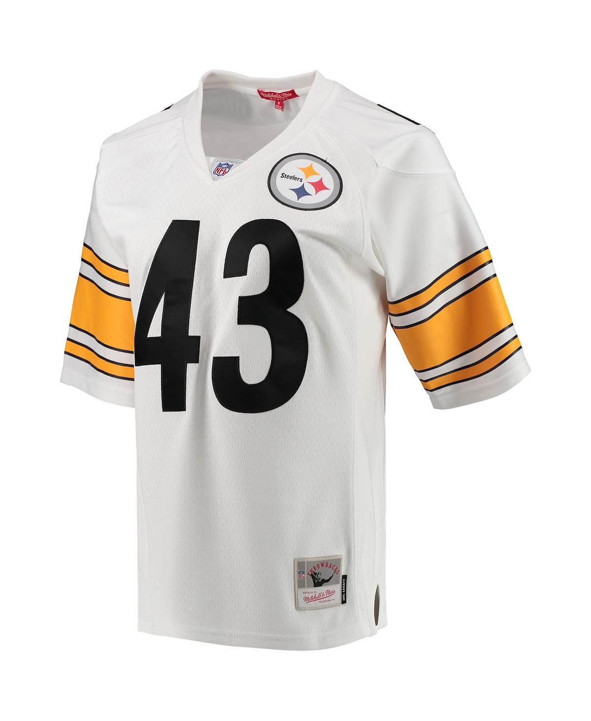 Women's Mitchell & Ness Troy PolamaluPittsburgh Steelers 2005 Legacy Replica Team Jersey - White