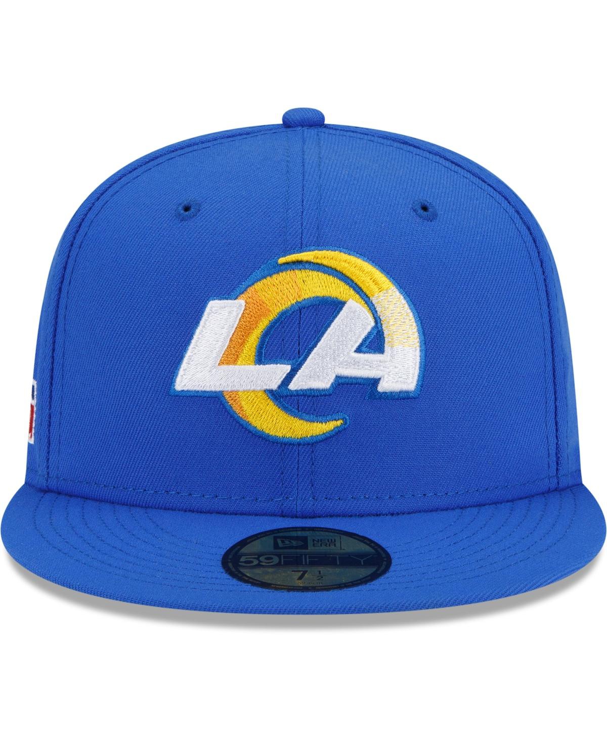 Men's New EraLos Angeles Rams Patch Up 1998 Pro Bowl 59FIFTY Fitted Hat - Royal