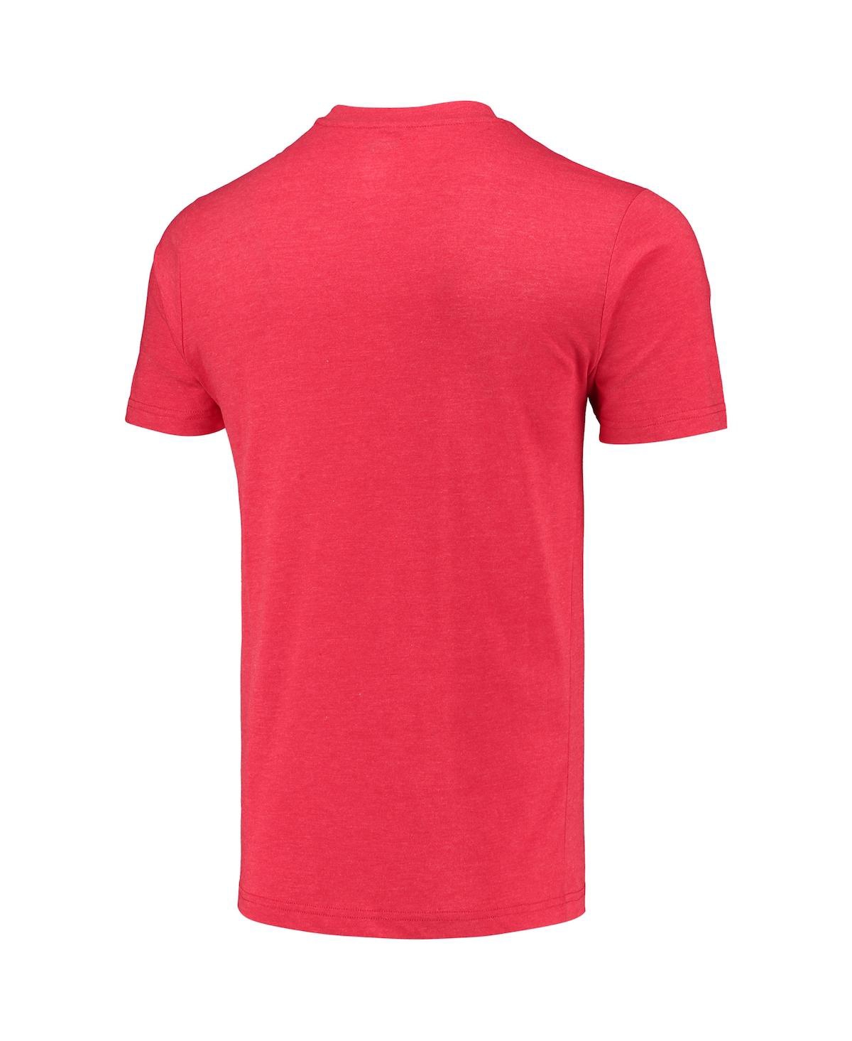 Concepts Sport Men's  Navy, Red Washington Nationals Meter T-shirt And Shorts Sleep Set In Navy,red