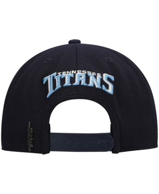 Men's Navy Tennessee Titans Logo II Snapback Hat