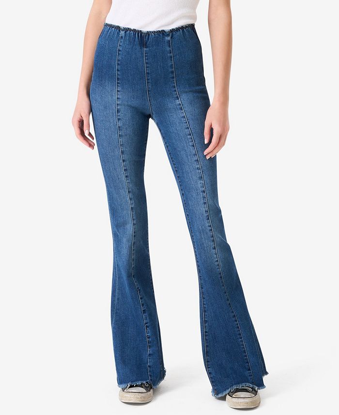 ASHLEY MASON Junior's Amanda Flare Jeans - Macy's