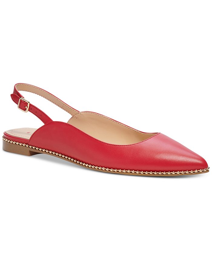 Macys top slingback flats